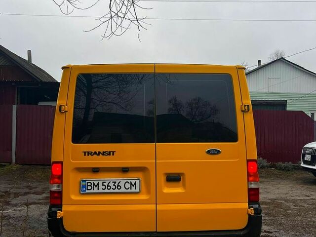 Жовтий Форд Транзит, об'ємом двигуна 2 л та пробігом 280 тис. км за 6500 $, фото 1 на Automoto.ua