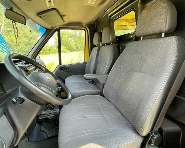 Желтый Форд Транзит, объемом двигателя 2 л и пробегом 183 тыс. км за 6700 $, фото 8 на Automoto.ua
