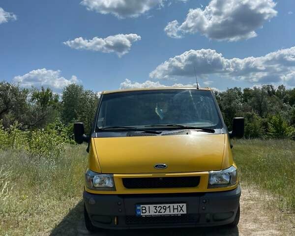 Желтый Форд Транзит, объемом двигателя 2 л и пробегом 183 тыс. км за 6700 $, фото 2 на Automoto.ua