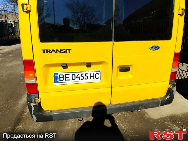 Желтый Форд Транзит, объемом двигателя 2 л и пробегом 400 тыс. км за 3800 $, фото 5 на Automoto.ua