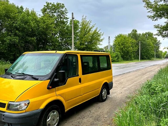Жовтий Форд Транзит, об'ємом двигуна 2 л та пробігом 301 тис. км за 4400 $, фото 1 на Automoto.ua