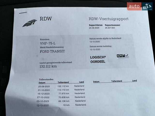 Серый Форд Транзит, объемом двигателя 2 л и пробегом 132 тыс. км за 17650 $, фото 86 на Automoto.ua