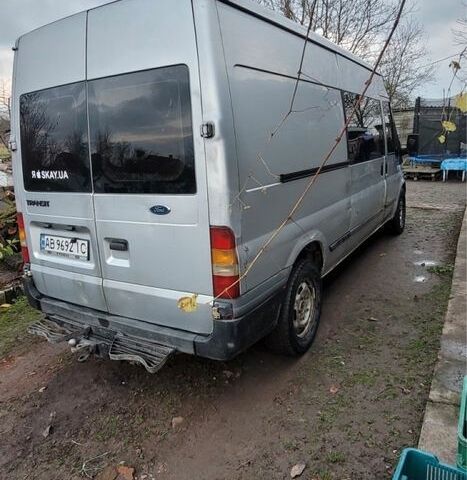 Серый Форд Транзит, объемом двигателя 2.4 л и пробегом 170 тыс. км за 3000 $, фото 1 на Automoto.ua