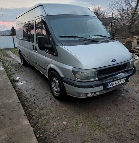 Серый Форд Транзит, объемом двигателя 2.4 л и пробегом 170 тыс. км за 3000 $, фото 2 на Automoto.ua