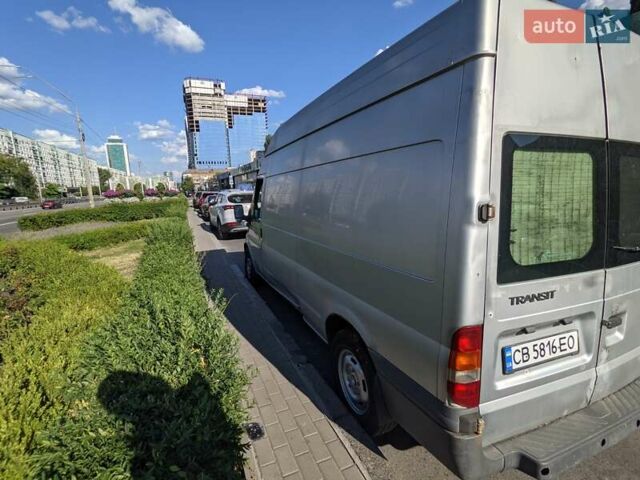 Серый Форд Транзит, объемом двигателя 2.4 л и пробегом 316 тыс. км за 5500 $, фото 5 на Automoto.ua