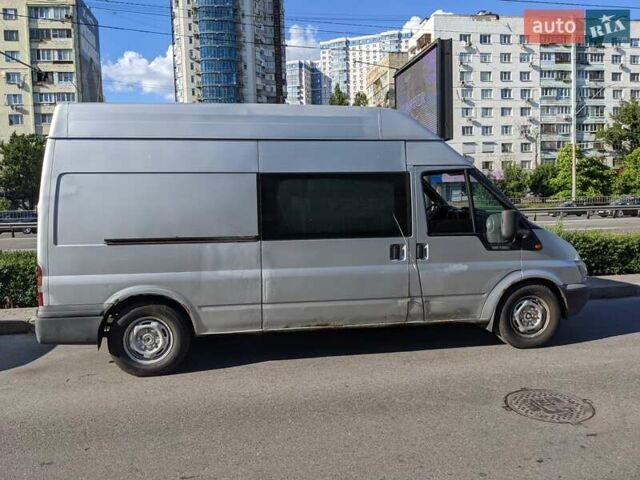 Серый Форд Транзит, объемом двигателя 2.4 л и пробегом 316 тыс. км за 5500 $, фото 1 на Automoto.ua