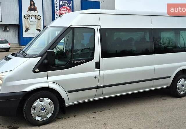 Сірий Форд Транзит, об'ємом двигуна 2.2 л та пробігом 270 тис. км за 13250 $, фото 14 на Automoto.ua