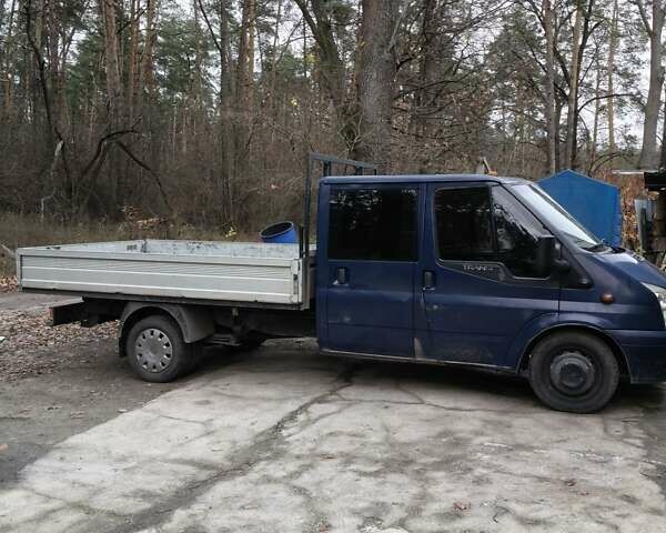 Синій Форд Транзит, об'ємом двигуна 2.4 л та пробігом 400 тис. км за 11500 $, фото 1 на Automoto.ua