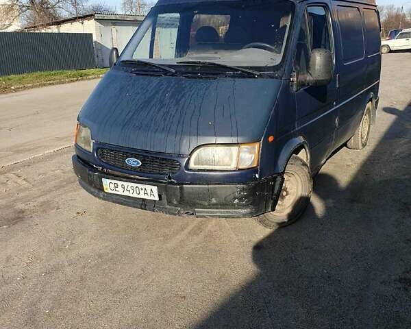 Синий Форд Транзит, объемом двигателя 2.5 л и пробегом 245 тыс. км за 1550 $, фото 2 на Automoto.ua