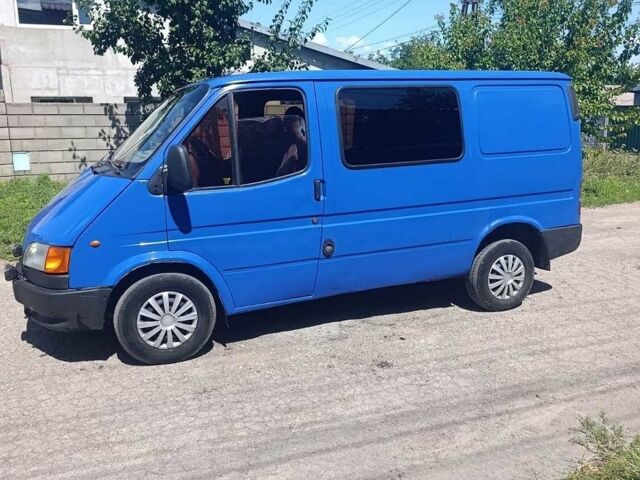 Синий Форд Транзит, объемом двигателя 2.5 л и пробегом 760 тыс. км за 3500 $, фото 1 на Automoto.ua