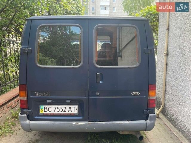Синий Форд Транзит, объемом двигателя 2.5 л и пробегом 330 тыс. км за 2200 $, фото 1 на Automoto.ua