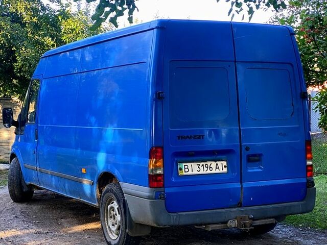 Синий Форд Транзит, объемом двигателя 2.4 л и пробегом 300 тыс. км за 3650 $, фото 2 на Automoto.ua