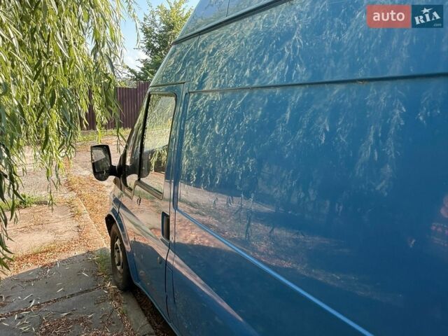 Синий Форд Транзит, объемом двигателя 2 л и пробегом 233 тыс. км за 5000 $, фото 2 на Automoto.ua