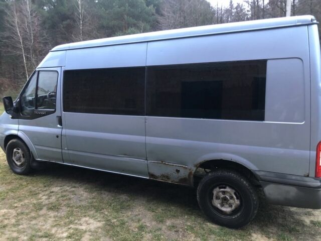 Синий Форд Транзит, объемом двигателя 2.4 л и пробегом 421 тыс. км за 3900 $, фото 1 на Automoto.ua