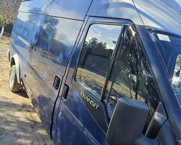 Синий Форд Транзит, объемом двигателя 2.4 л и пробегом 475 тыс. км за 5000 $, фото 6 на Automoto.ua