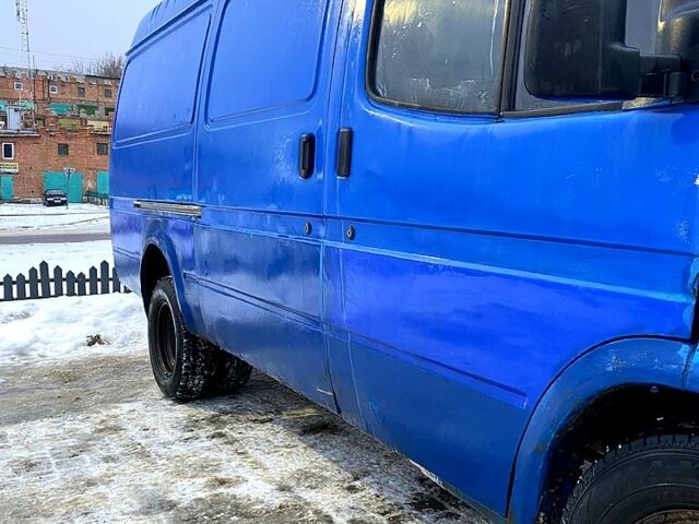 Синий Форд Транзит, объемом двигателя 2.5 л и пробегом 210 тыс. км за 1300 $, фото 2 на Automoto.ua
