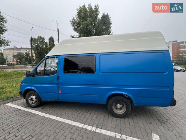 Синий Форд Транзит, объемом двигателя 2.5 л и пробегом 500 тыс. км за 2300 $, фото 1 на Automoto.ua