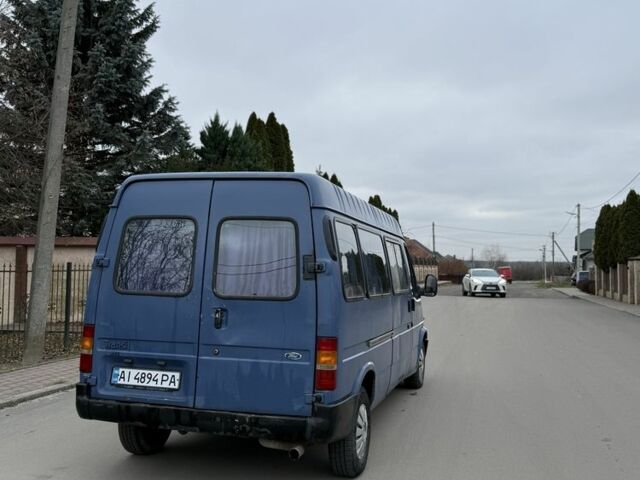 Синий Форд Транзит, объемом двигателя 2.5 л и пробегом 300 тыс. км за 2900 $, фото 4 на Automoto.ua