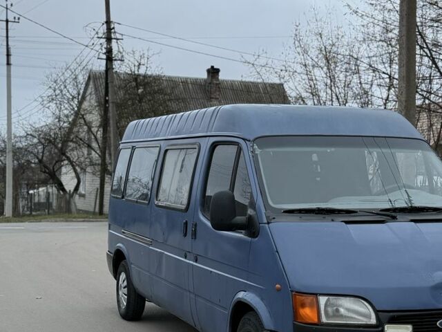 Синий Форд Транзит, объемом двигателя 2.5 л и пробегом 300 тыс. км за 2900 $, фото 2 на Automoto.ua