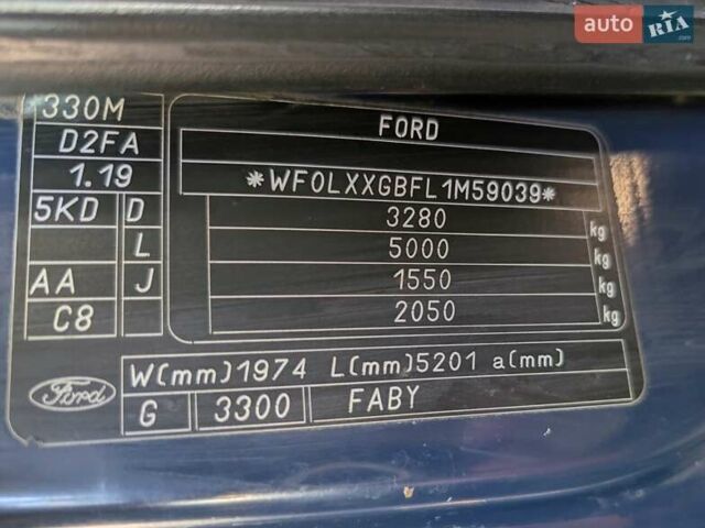 Синій Форд Транзит, об'ємом двигуна 0 л та пробігом 592 тис. км за 4000 $, фото 15 на Automoto.ua