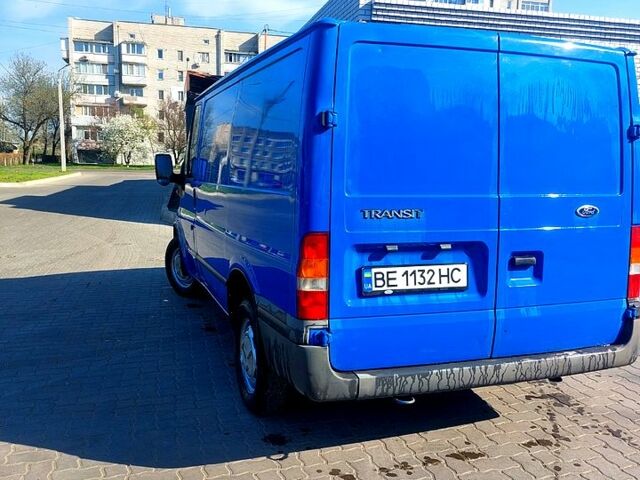 Синий Форд Транзит, объемом двигателя 2 л и пробегом 375 тыс. км за 4800 $, фото 2 на Automoto.ua