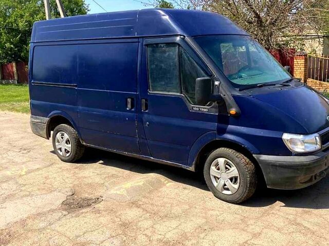 Синий Форд Транзит, объемом двигателя 2 л и пробегом 350 тыс. км за 3500 $, фото 2 на Automoto.ua