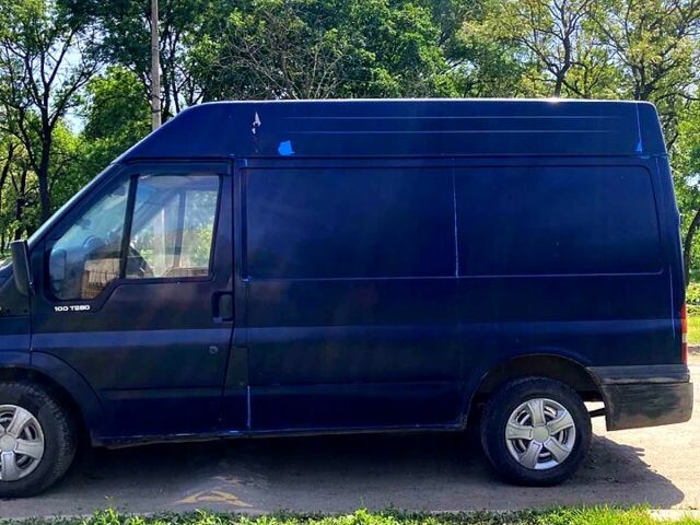 Синий Форд Транзит, объемом двигателя 2 л и пробегом 350 тыс. км за 3500 $, фото 3 на Automoto.ua