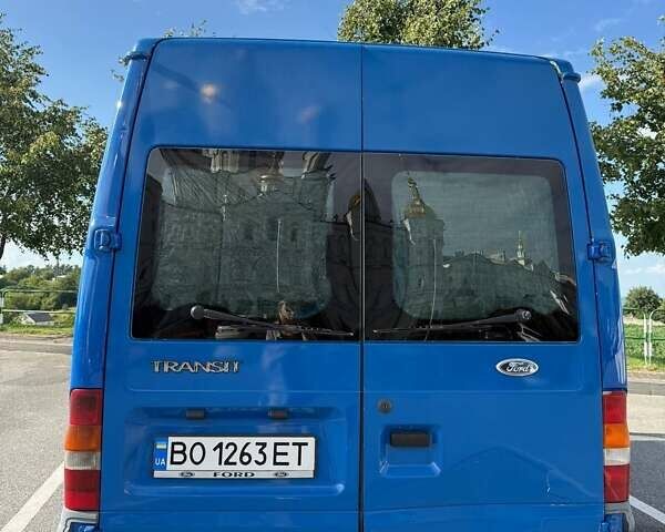 Синий Форд Транзит, объемом двигателя 2 л и пробегом 260 тыс. км за 5000 $, фото 4 на Automoto.ua