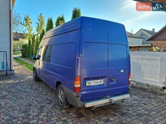 Синий Форд Транзит, объемом двигателя 2 л и пробегом 374 тыс. км за 7500 $, фото 5 на Automoto.ua