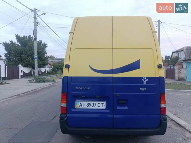 Синій Форд Транзит, об'ємом двигуна 2 л та пробігом 283 тис. км за 4500 $, фото 5 на Automoto.ua