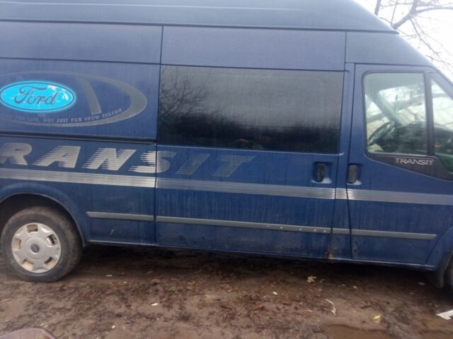 Синий Форд Транзит, объемом двигателя 2.4 л и пробегом 100 тыс. км за 5300 $, фото 2 на Automoto.ua
