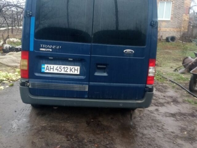 Синий Форд Транзит, объемом двигателя 2.4 л и пробегом 100 тыс. км за 5300 $, фото 1 на Automoto.ua