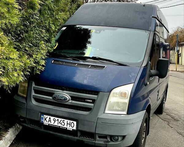 Синий Форд Транзит, объемом двигателя 2.4 л и пробегом 378 тыс. км за 6500 $, фото 7 на Automoto.ua