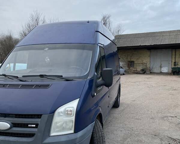 Синій Форд Транзит, об'ємом двигуна 2.4 л та пробігом 470 тис. км за 6000 $, фото 2 на Automoto.ua