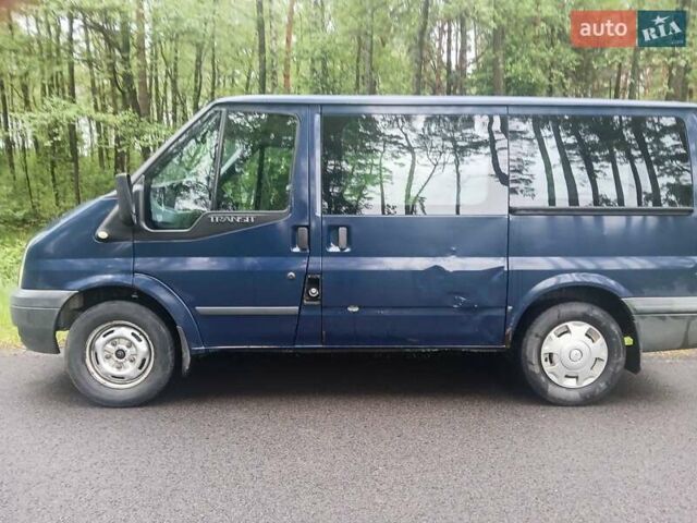 Синий Форд Транзит, объемом двигателя 2.5 л и пробегом 369 тыс. км за 6900 $, фото 2 на Automoto.ua