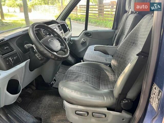 Синий Форд Транзит, объемом двигателя 2.2 л и пробегом 327 тыс. км за 7490 $, фото 18 на Automoto.ua
