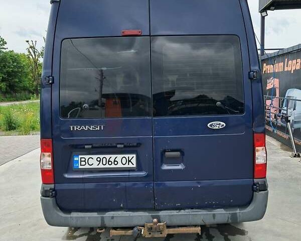 Синий Форд Транзит, объемом двигателя 2.2 л и пробегом 280 тыс. км за 5300 $, фото 3 на Automoto.ua
