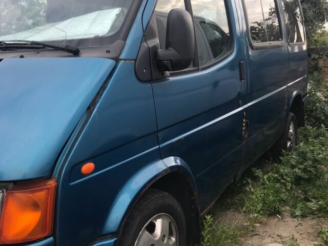 Синій Форд Транзит, об'ємом двигуна 2 л та пробігом 460 тис. км за 1000 $, фото 1 на Automoto.ua