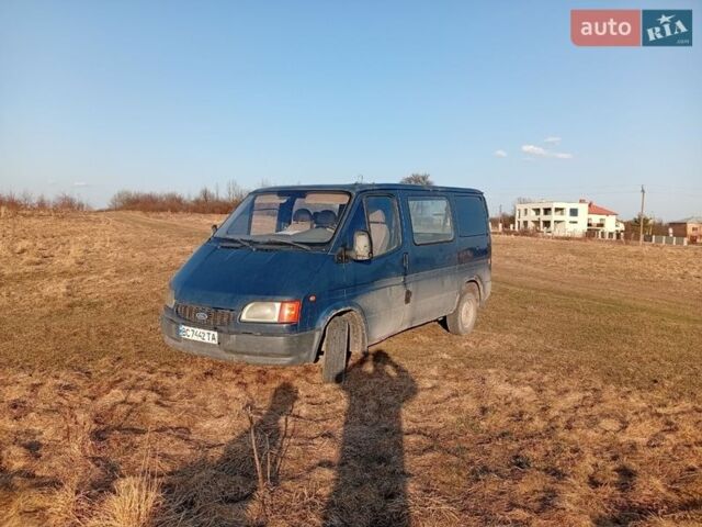 Синий Форд Транзит, объемом двигателя 2.5 л и пробегом 304 тыс. км за 1350 $, фото 1 на Automoto.ua