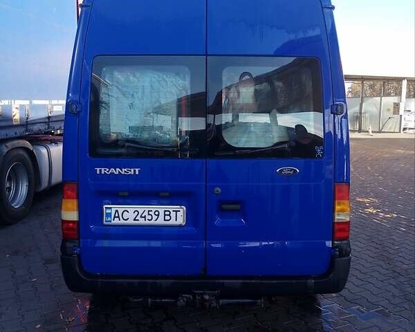 Синій Форд Транзит, об'ємом двигуна 2.4 л та пробігом 540 тис. км за 5000 $, фото 1 на Automoto.ua