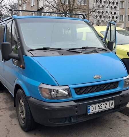 Синий Форд Транзит, объемом двигателя 2.4 л и пробегом 382 тыс. км за 5100 $, фото 1 на Automoto.ua