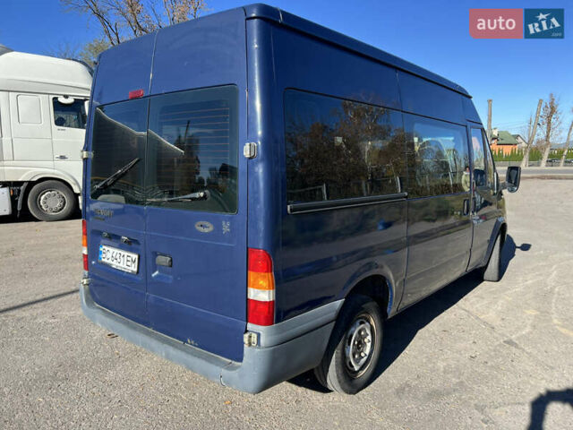 Синий Форд Транзит, объемом двигателя 2.2 л и пробегом 318 тыс. км за 5500 $, фото 3 на Automoto.ua