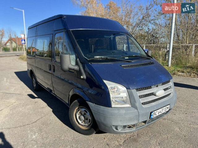 Синий Форд Транзит, объемом двигателя 2.2 л и пробегом 318 тыс. км за 5500 $, фото 2 на Automoto.ua
