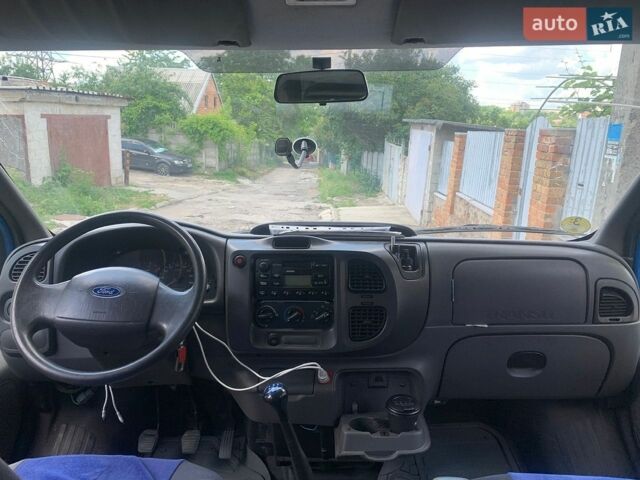 Синій Форд Транзит, об'ємом двигуна 2 л та пробігом 330 тис. км за 4500 $, фото 3 на Automoto.ua