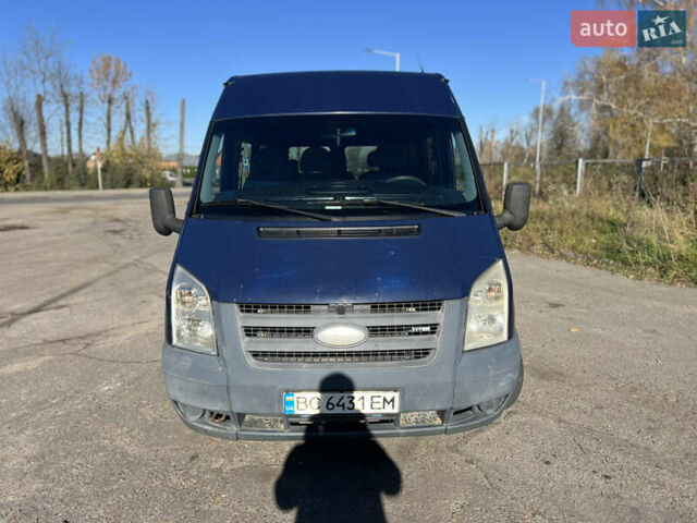 Синий Форд Транзит, объемом двигателя 2.2 л и пробегом 318 тыс. км за 5500 $, фото 1 на Automoto.ua