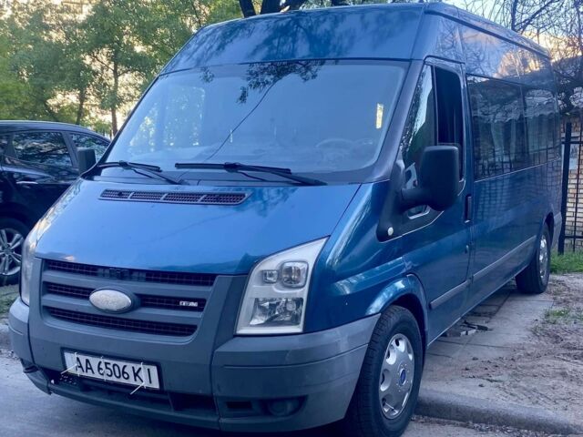Синий Форд Транзит, объемом двигателя 2.2 л и пробегом 409 тыс. км за 5640 $, фото 1 на Automoto.ua
