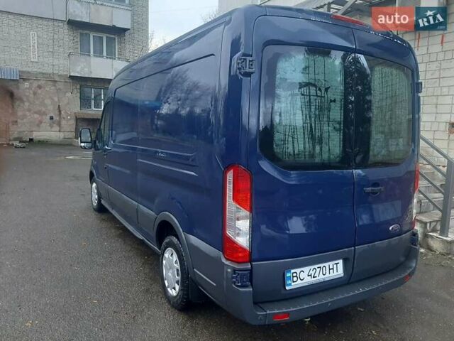 Синий Форд Транзит, объемом двигателя 2.2 л и пробегом 211 тыс. км за 15400 $, фото 4 на Automoto.ua