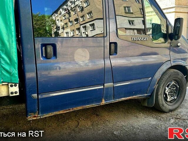 Синий Форд Транзит, объемом двигателя 2.4 л и пробегом 282 тыс. км за 6000 $, фото 4 на Automoto.ua
