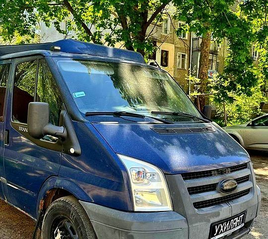 Синий Форд Транзит, объемом двигателя 2.4 л и пробегом 282 тыс. км за 6000 $, фото 5 на Automoto.ua
