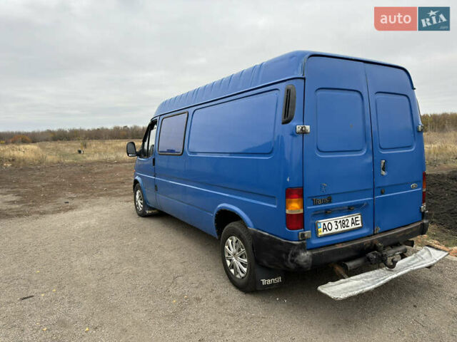 Синий Форд Транзит, объемом двигателя 2.5 л и пробегом 520 тыс. км за 2999 $, фото 3 на Automoto.ua